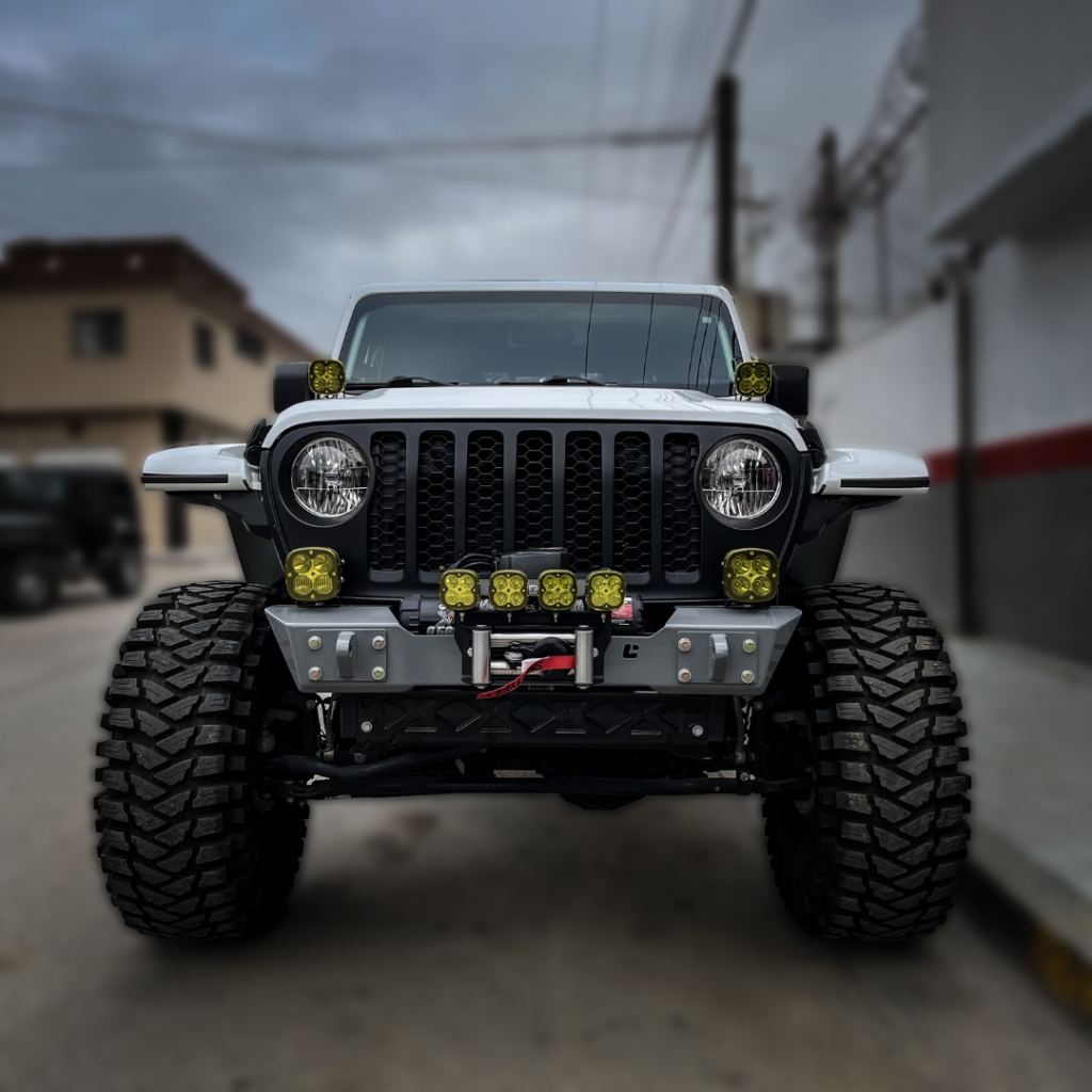 Defensa Delantera Rock Crawler Sin Tubo Para Jeep Wrangler Jk X