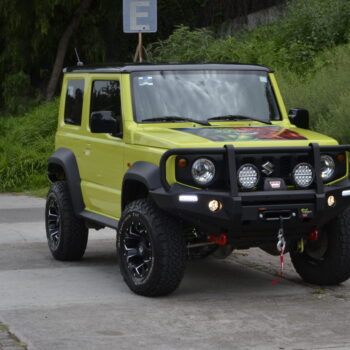 Defensa delantera Ironman 4×4 para Jimny con espacio para Winch