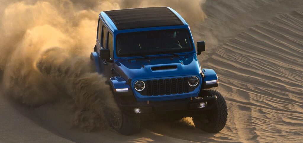 Jeep Wrangler 2024 en dunas