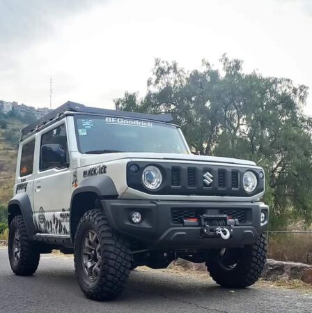 Como levantar mi Jimny sin cambiar la suspension