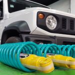 Jimny con más estabilidad y control en cualquier terreno con suspensión Dobinsons