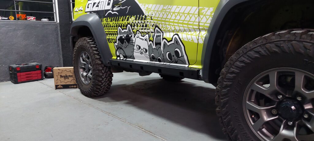 como proteger tu Jimny para la ruta Rocksliders para Jimny