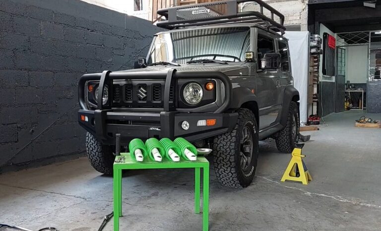 Lee más sobre el artículo Suspensión nueva para mejorar la estabilidad de este Jimny