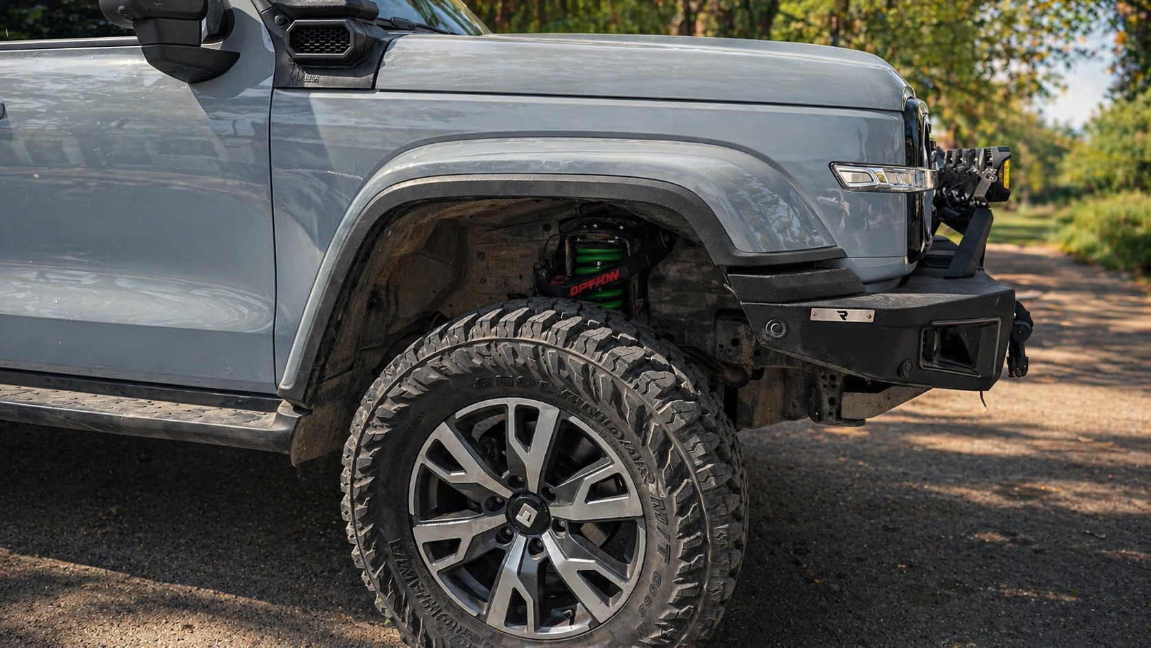 Suspension para meter llantas mas grandes a Tank 300