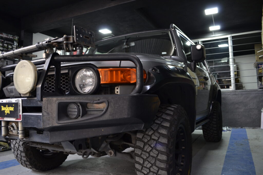 FJ Cruiser con suspension Ironman4x4
