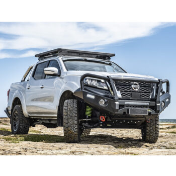 Defensa delantera para Nissan Frontier con tubos