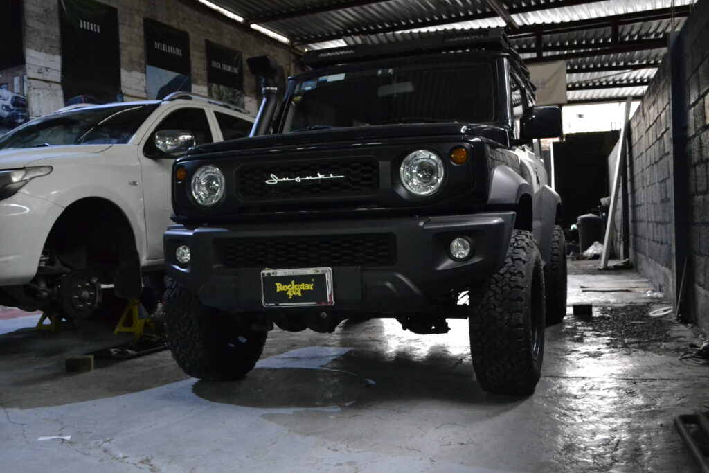 Como aumentar altura al Jimny