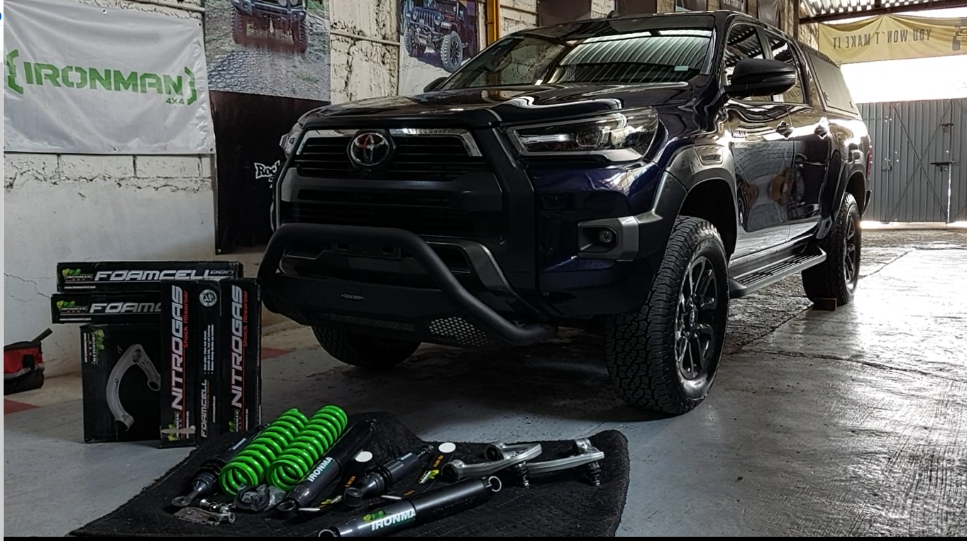 Lee más sobre el artículo Hilux con mejor estabilidad comodidad y control con Ironman4x4