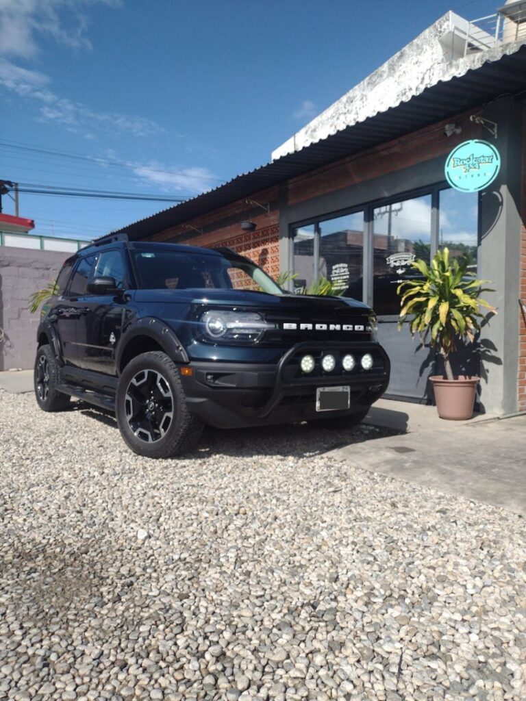 como equipar mi Bronco Sport
