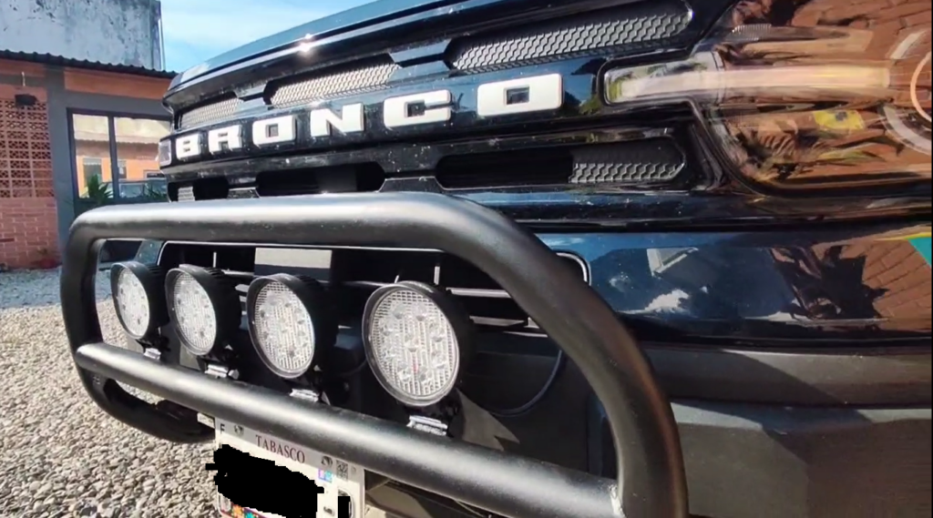 Bronco Sport con Burrera y Faros Led para la Ruta