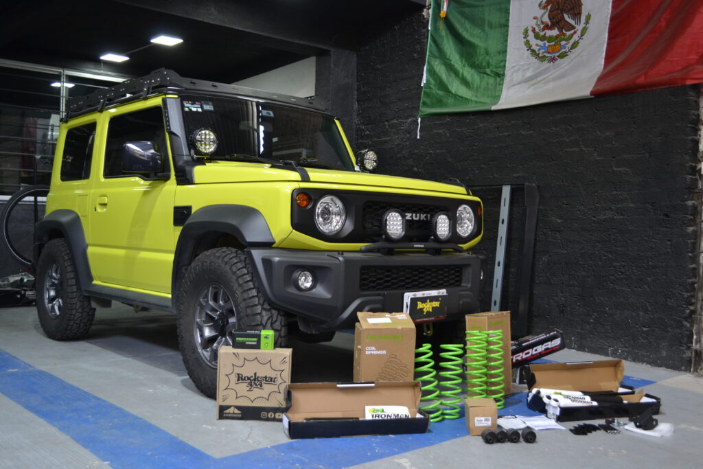 kit para mejorar la estabilidad del Jimny