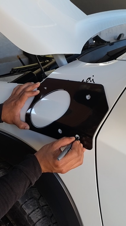 instalando Snorkel a Nissan Frontier