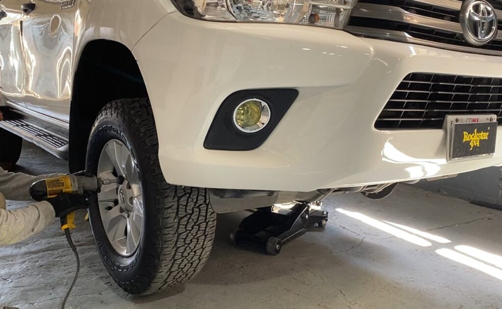 Como hacer la suspension de la Hilux mas comoda