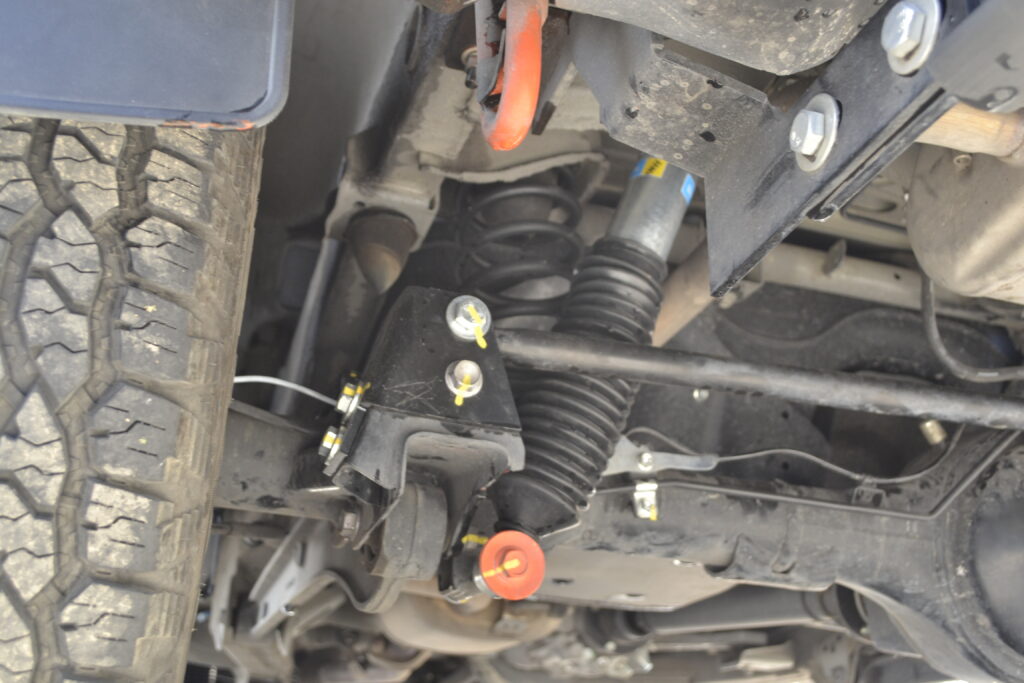 Relocalizador de Track bar para Jimny con 2 pulgadas as de altura