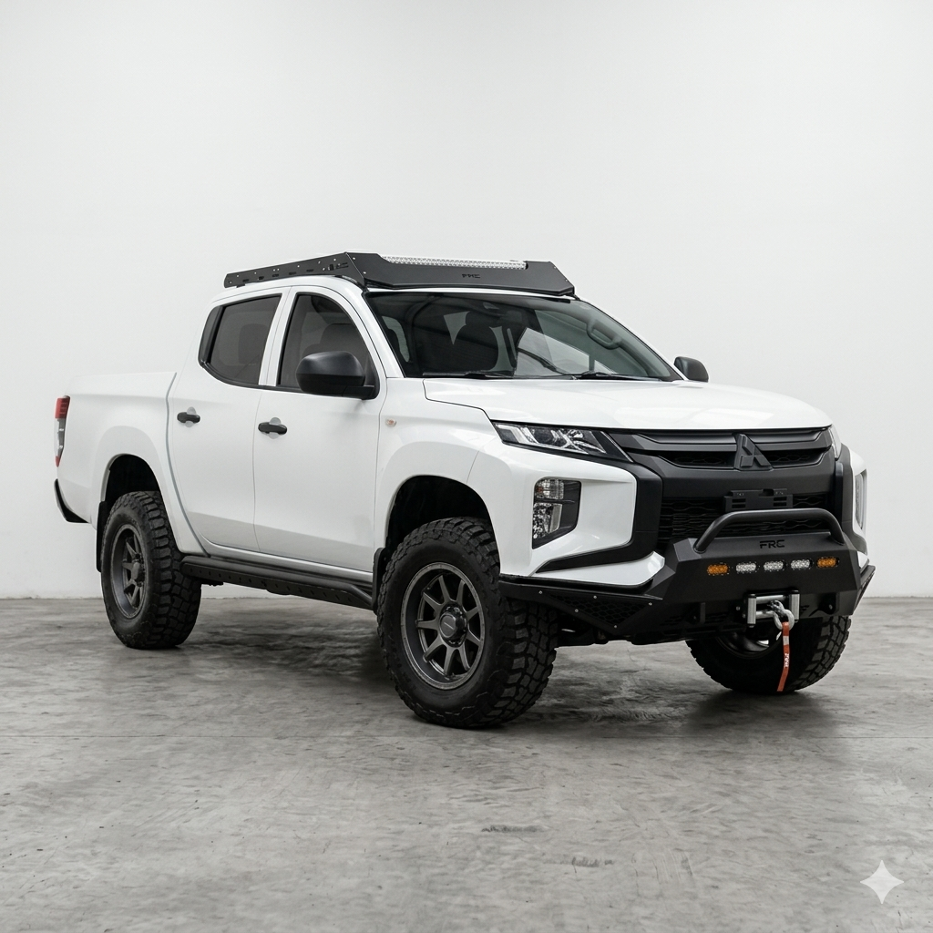 Defensa de acero delantera para L200
