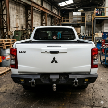 Defensa trasera Mitsubishi L200 reforzada