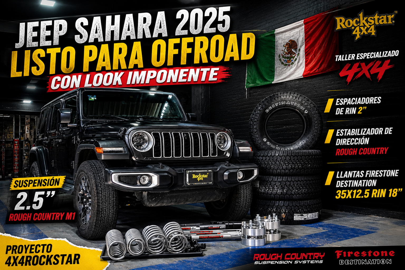 Lee más sobre el artículo Jeep Sahara listo para offroad con look imponente
