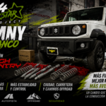 Suzuki Jimny +2 Pulgadas: Más Estabilidad Más Control y Más Aventuras