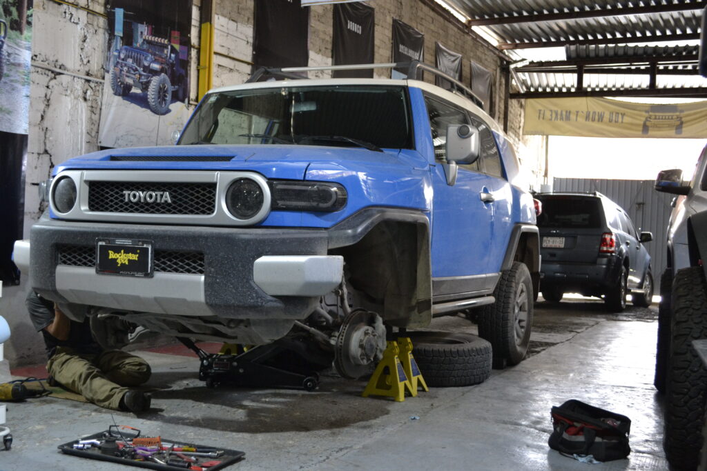 cambio de suspension para FJ Crusier
