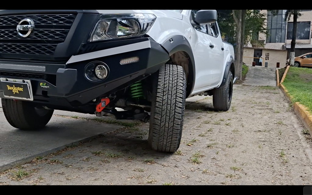 Suspension para Frontier menos dura menos brincona