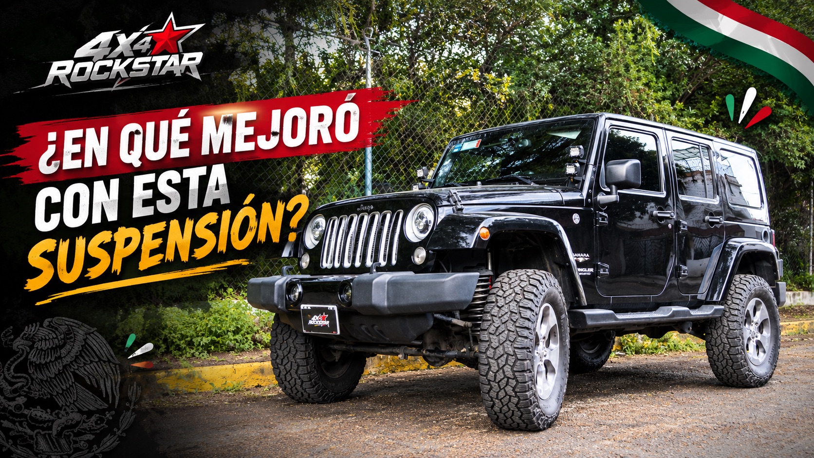 En este momento estás viendo Nueva suspensión para Jeep Sahara, más capacidad Offroad