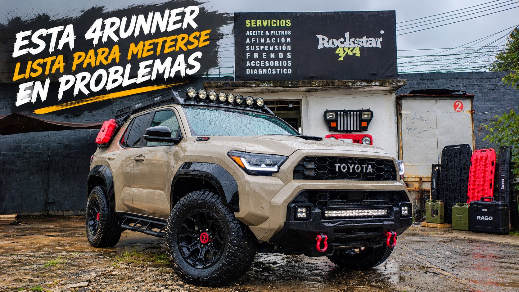 En este momento estás viendo Esta Toyota 4Runner quedó lista para meterse en problemas